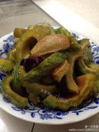 家常菜凉拌苦瓜
