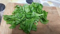 好吃的海鲜蔬菜烩饼做法图解3)