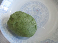 抹茶玫瑰花饼#新鲜从做法图解4)