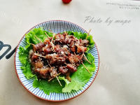 营养丰富的牙签羊肉