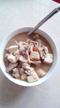 口感不错的瘦肉豆腐汤