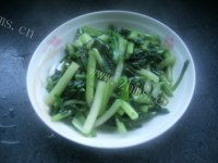 家常菜清炒菜心