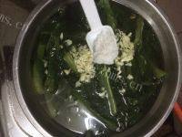 蒜蓉苦麦菜汤做法图解7)