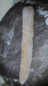 自制红薯芝麻饼做法图解4)