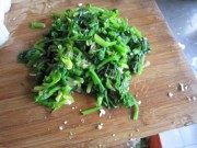 清淡的菠菜豆腐做法图解3)