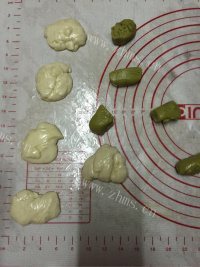 自制抹茶酥做法图解1)