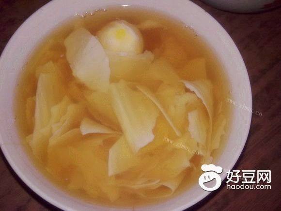 腐竹鸡蛋糖水