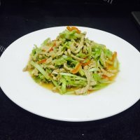 好吃的韭黄肉丝做法图解10)