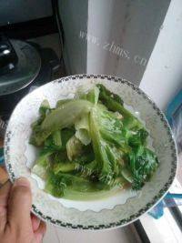 简单的蒜泥生菜