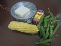 香脆的什锦火腿蒸豆腐做法图解1)