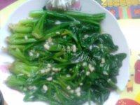 诱人的上汤菠菜做法图解13)