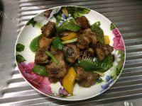 美味的生炒排骨