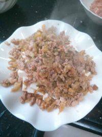 家常菜肉末蒸豆腐做法图解8)