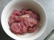 「自创」莴笋炒肉片做法图解2)