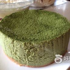 口感不错的绿茶芝士蛋糕