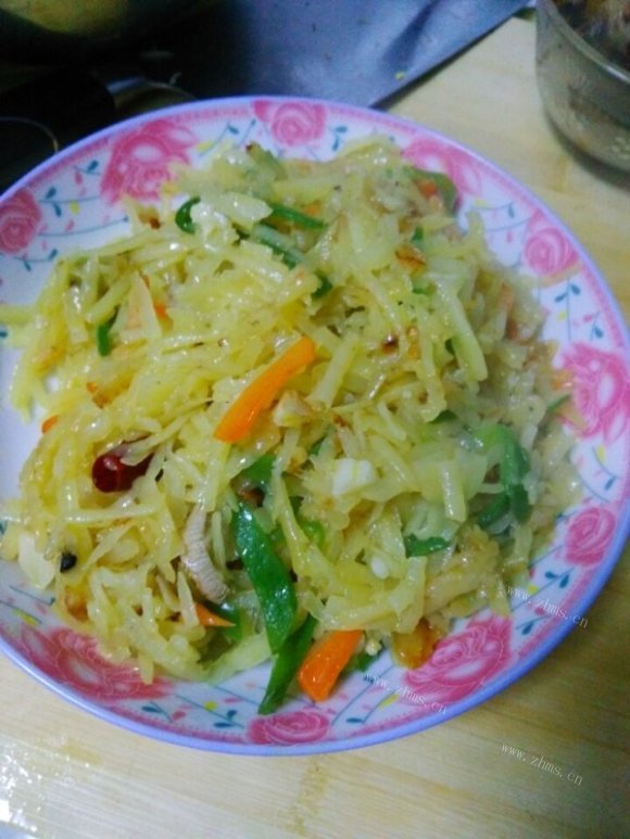 独特的醋溜土豆丝