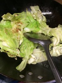 家常菜手撕包菜做法图解4)