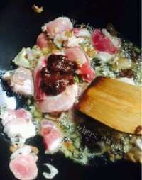 美味的青菜豆腐干做法图解3)