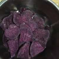 营养丰富的紫薯米糊的做法图解二