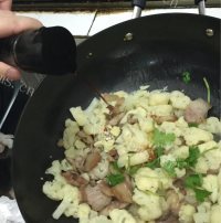 家常菜大盆花菜做法图解9)