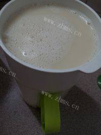 美味的纯豆浆做法图解4)