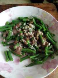 家常菜麻酱豆角