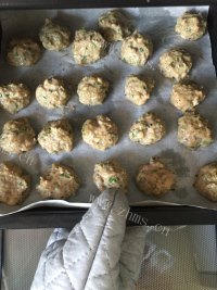 自制榨菜鲜肉月饼做法图解7)