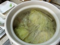 鲜美可口的清炖狮子头做法图解12)