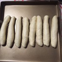 自制奶香排包做法图解9)