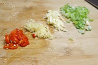 美味豆豉鲮鱼烧芥蓝做法图解4)