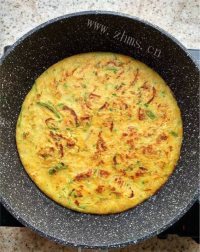 香甜美味的西葫芦早餐饼做法图解10)