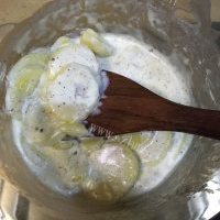 蜜甜奶油芝士焗土豆的做法图解三