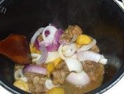 排骨焖土豆