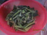 色香味具全的清炒菜心做法图解4)