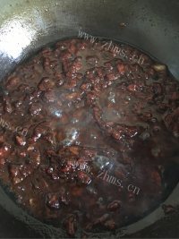 自制香菇肉酱做法图解9)