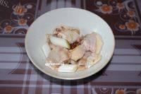 香菇麻油鸡米饭做法图解4)