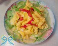 家常菜西葫炒鸡蛋