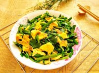 色味俱佳的韭菜炒鸡蛋做法图解8)