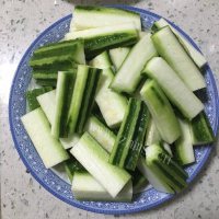 家常菜丝瓜炒肉片做法图解1)
