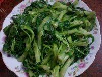 美味的腐乳通菜做法图解6)