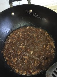 热腾腾的肉末粉丝做法图解10)