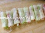 自制酸辣瓜皮卷做法图解3)
