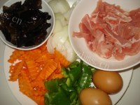 清香木须肉做法图解1)