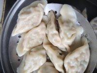 迷人的芹菜猪肉水饺