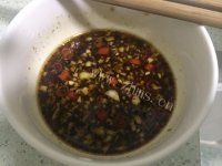 家常菜白菜拌粉丝做法图解3)