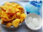 爱上糖水黄桃做法图解3)