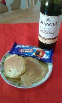 自己做的香蕉饼