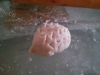 自制刺猬豆沙包做法图解7)