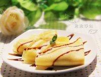 香蕉薄饼做法图解26)