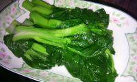 香飘的盐水菜心做法图解3)